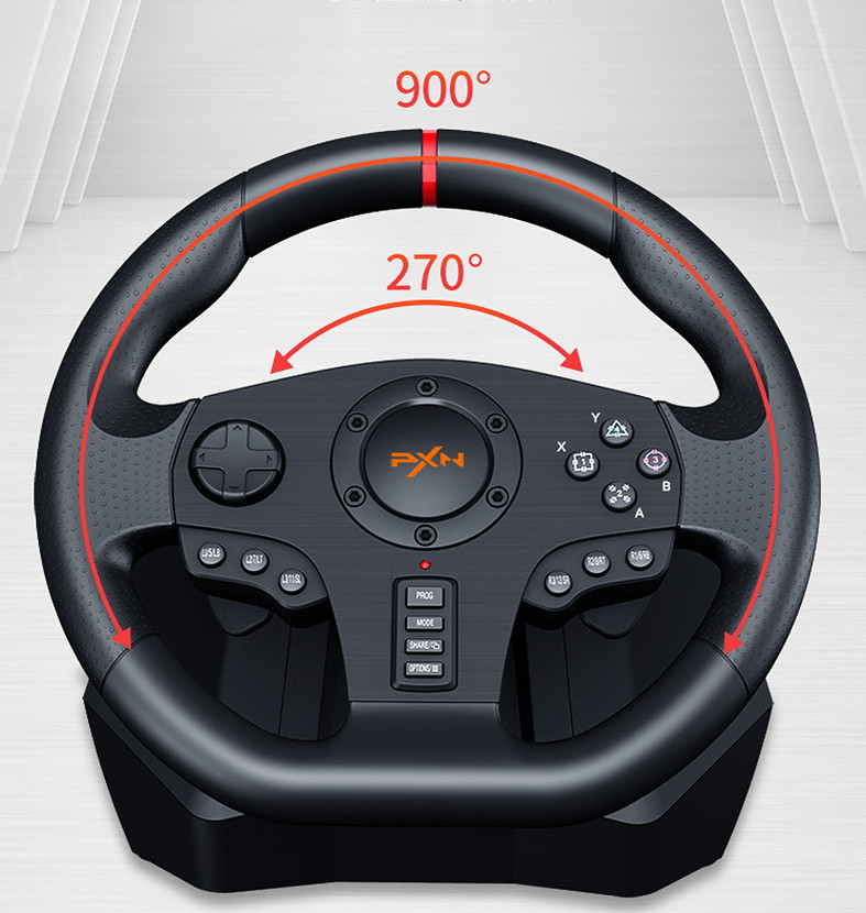 PXN-V900 game steering wheel compatible with PC/PS3/4/xbox one/Nintendo/Android