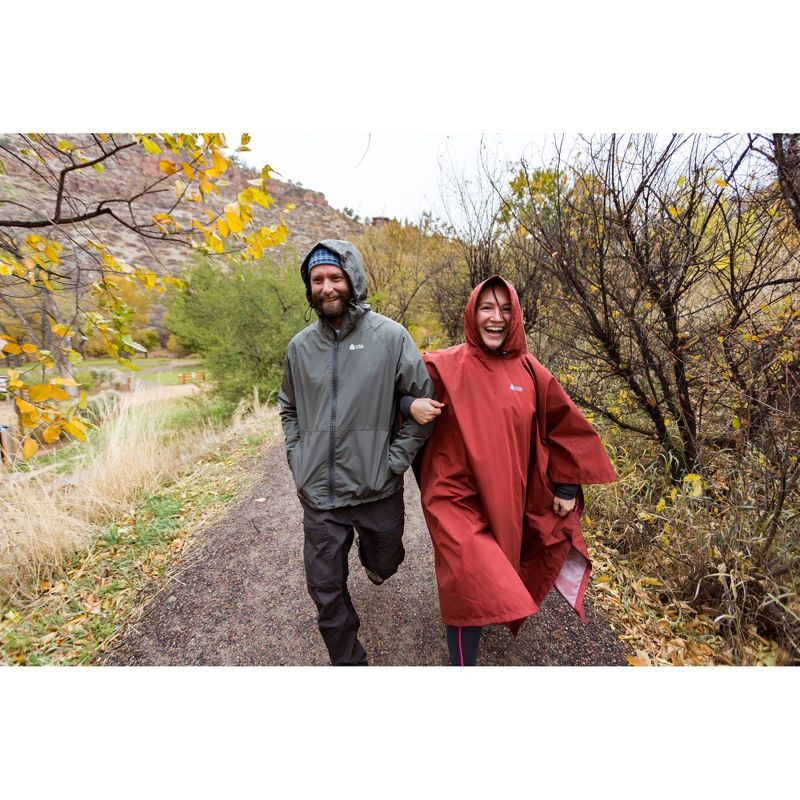 Sierra Designs Adult Poncho - Red