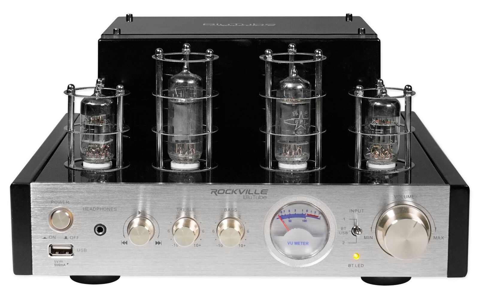 BluTube 70w Tube Amplifier/Home Theater Stereo Receiver w/ Bluetooth