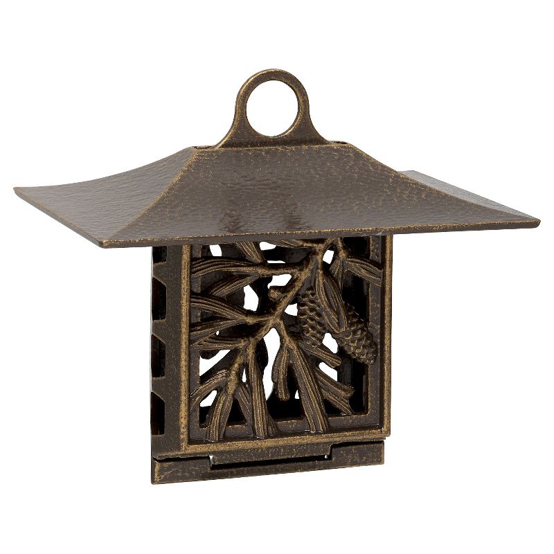 6.75" Pinecone Suet Feeder - French Bronze - Whitehall Products
