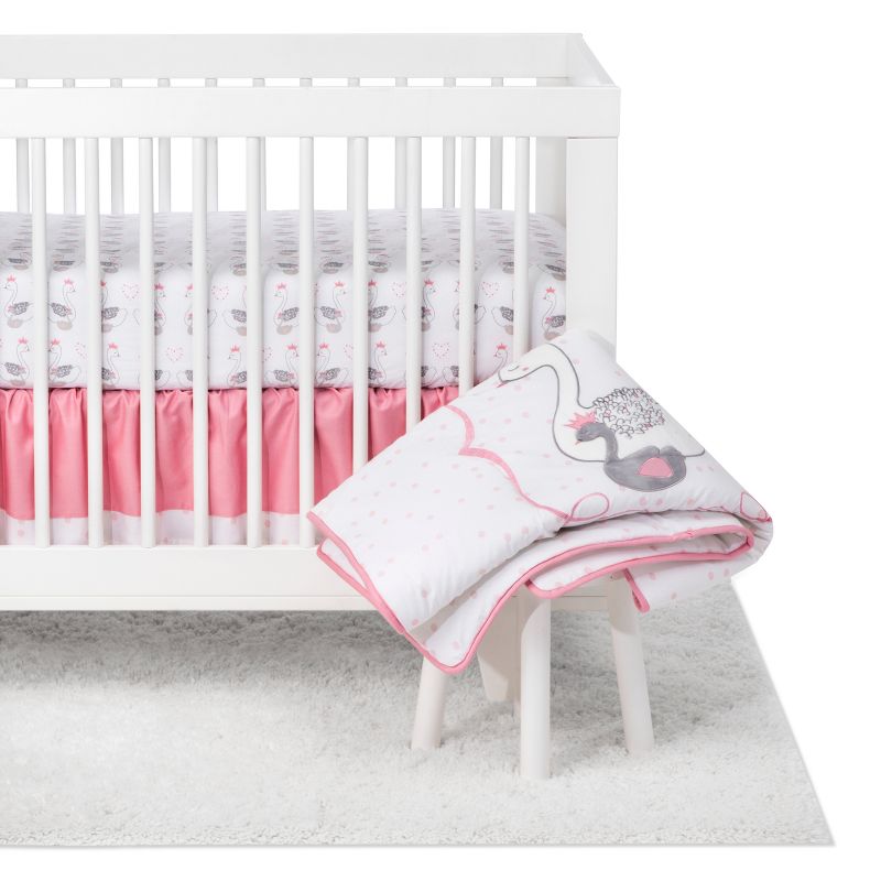 My Baby Sam Heart of Gold Crib Bedding Set - 9pc