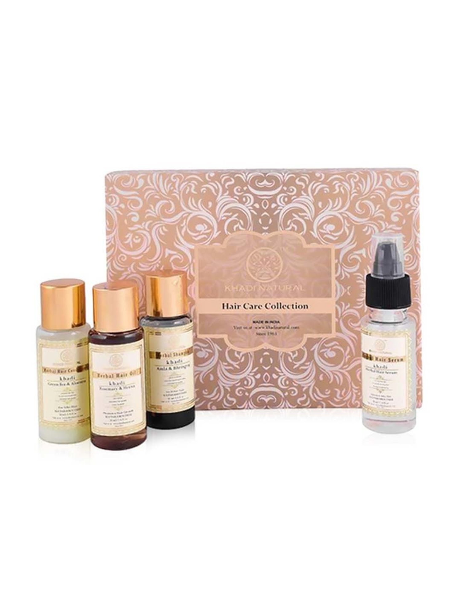 Khadi Natural Herbal Hair Care Kit (50 ml Each) - 200 ml