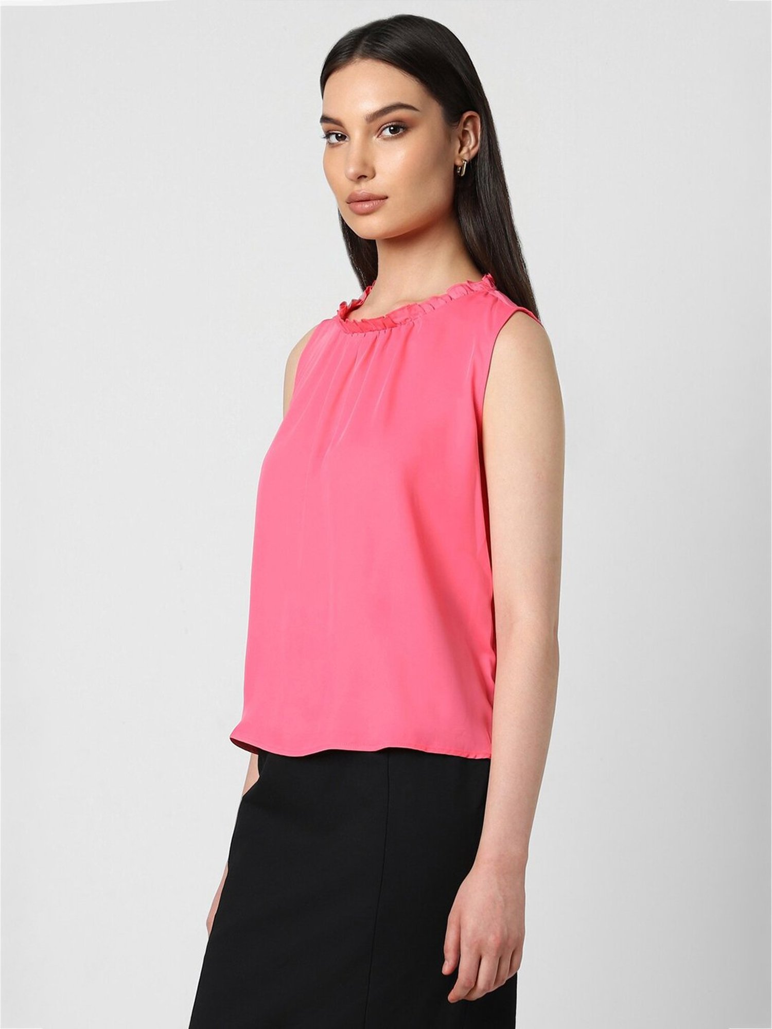 Van Heusen Pink Regular Fit Top