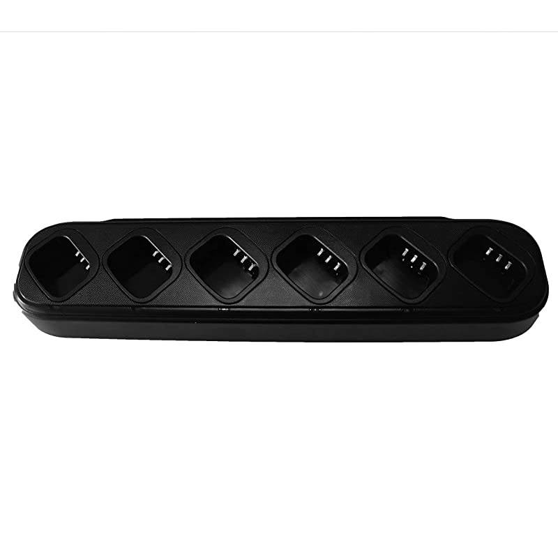 Baofeng 6 Way Multi Rapid Desktop Battery Charger for Baofeng Walkie Talkie UV5R UV5RE UV5RA Pofung UV5R UV5RE UV5RA