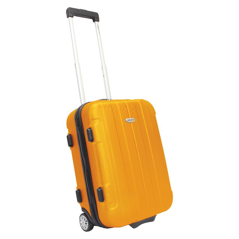 Traveler's Choice Rome 21" Hardside Carry On Suitcase - Orange