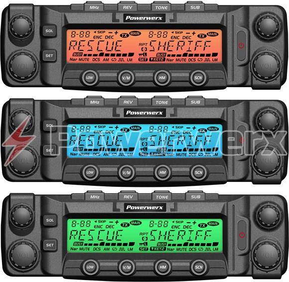 Powerwerx DB-750X Dual Band VHF/UHF (136-174, 400-490) 50W 750 Channel Commercial Mobile Radio