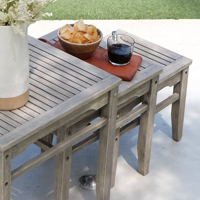 Westlake Solid Wood Outdoor Nesting Table - Cambridge Casual