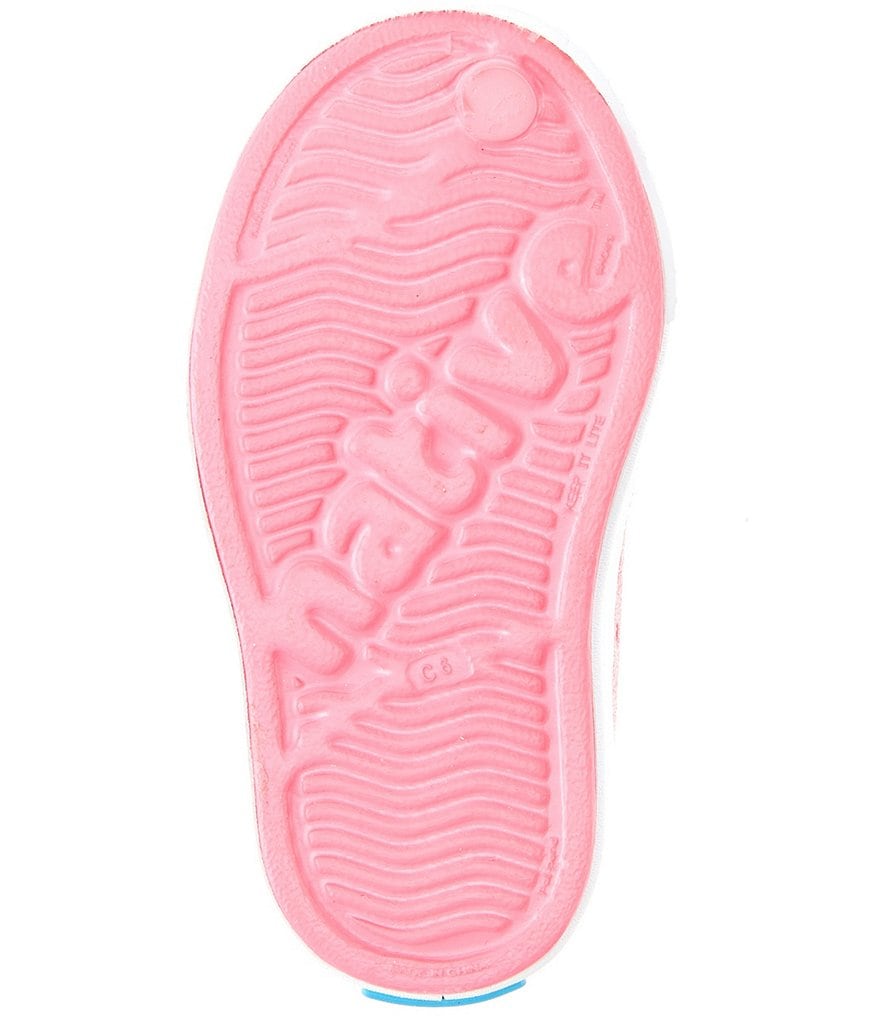 Native Girls' Jefferson Bling Glitter Slip-On Sneakers (Infant)