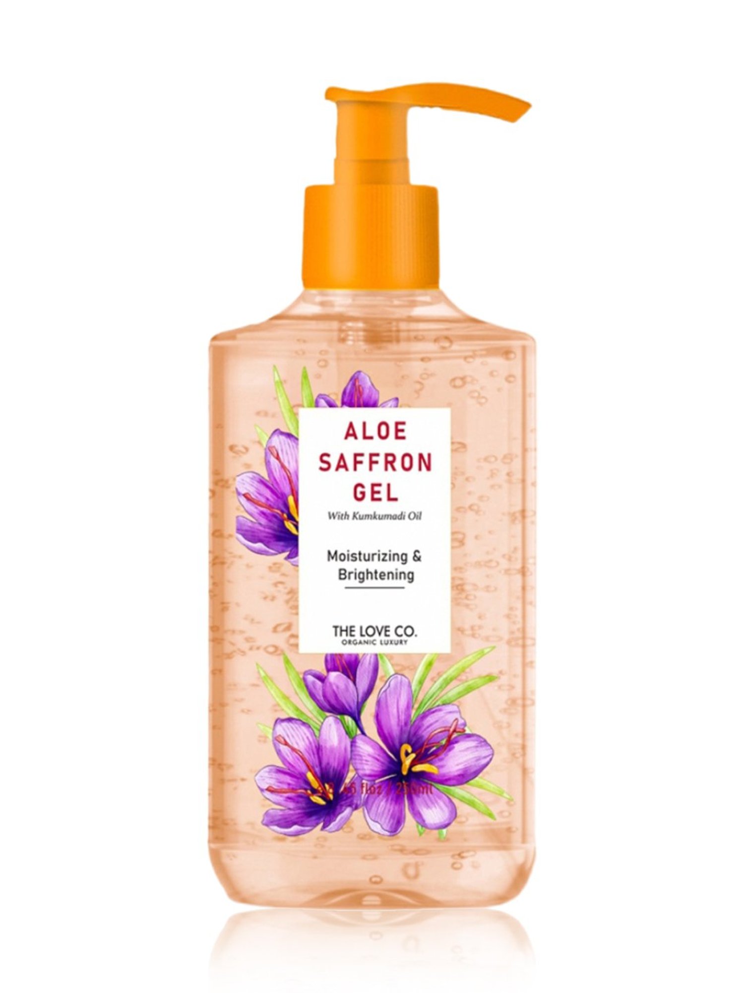 The Love Co. Saffron Aloe Vera Gel - 250 ml