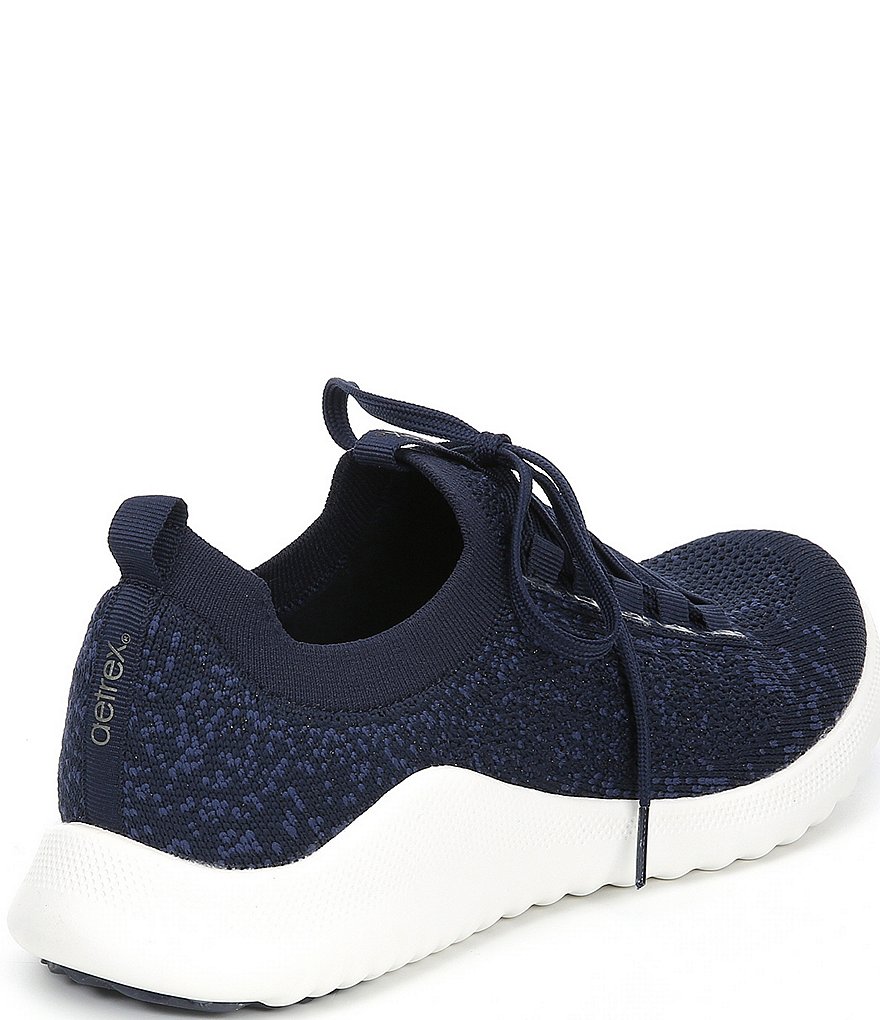 Aetrex Carly Knit Lace-Up Sneakers