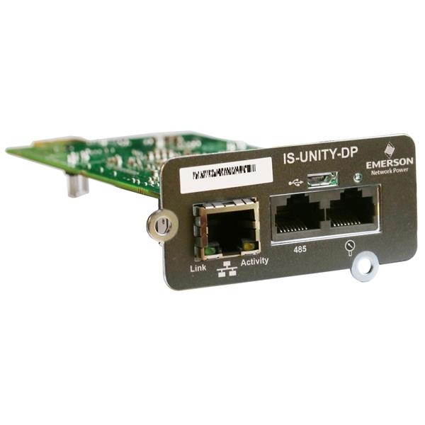 Vertiv Liebert IntelliSlot Unity-DP-Network Card - Remote Monitoring|Dual Protocol