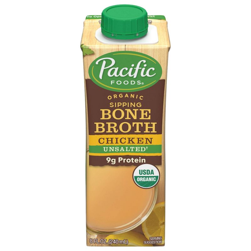 Pacific Foods Organic Bone Broth Chicken Original - 8oz