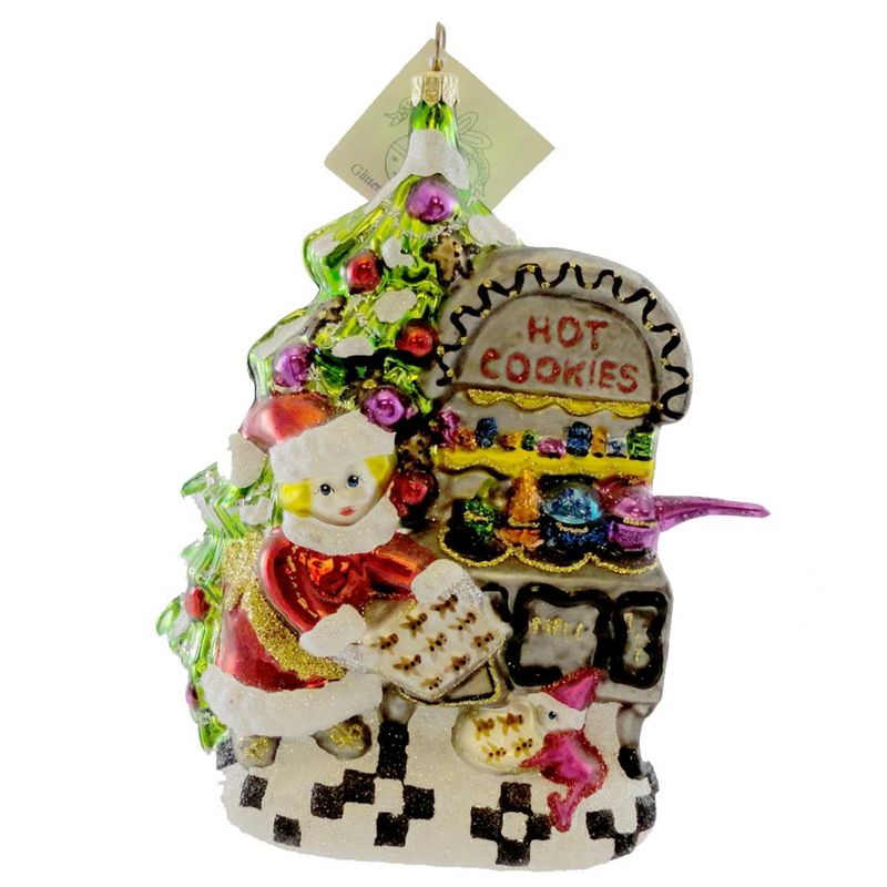 Larry Fraga Hot Cookies Christmas Ornament Mrs Claus  -  Tree Ornaments