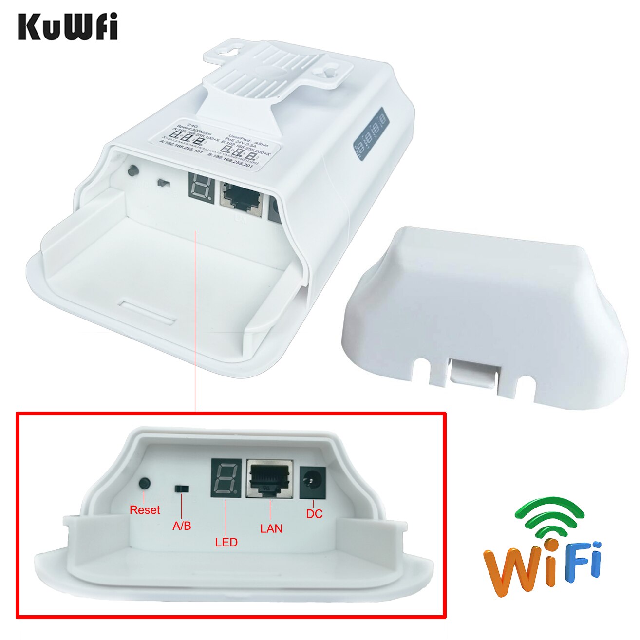 2PCS 300Mbps Outdoor CPE Router 2KM WiFi Bridge Access Point AP Router Wifi Repeater Extender For Ip Camera Villa