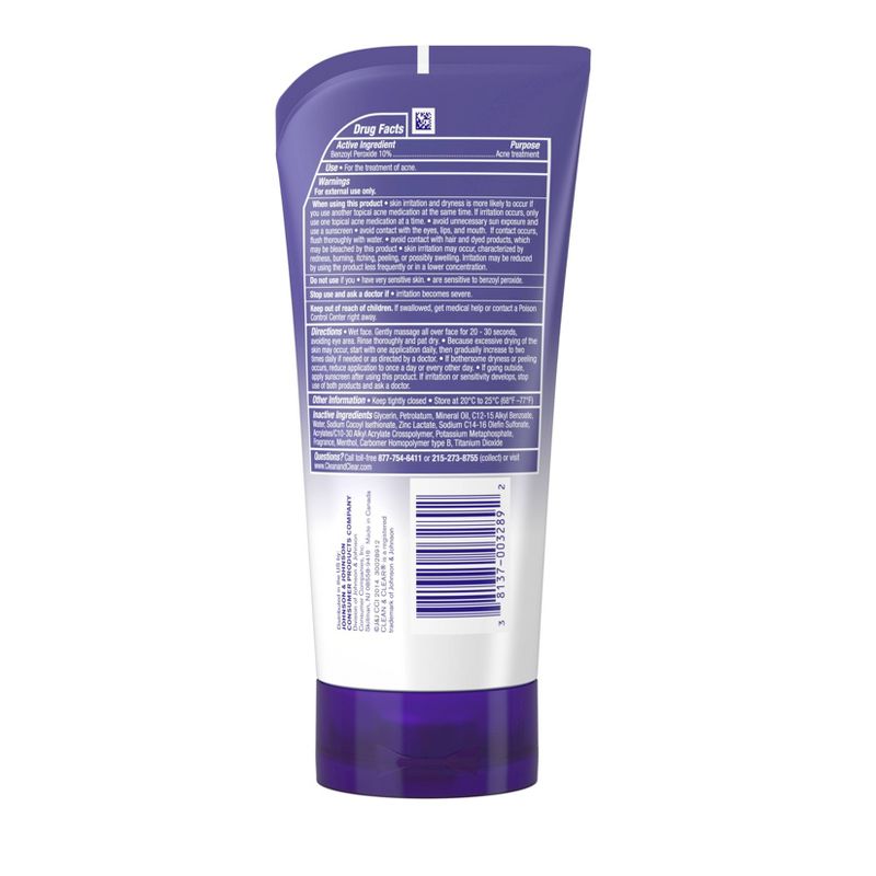 Clean & Clear Continuous Control Acne Cleanser - 5oz