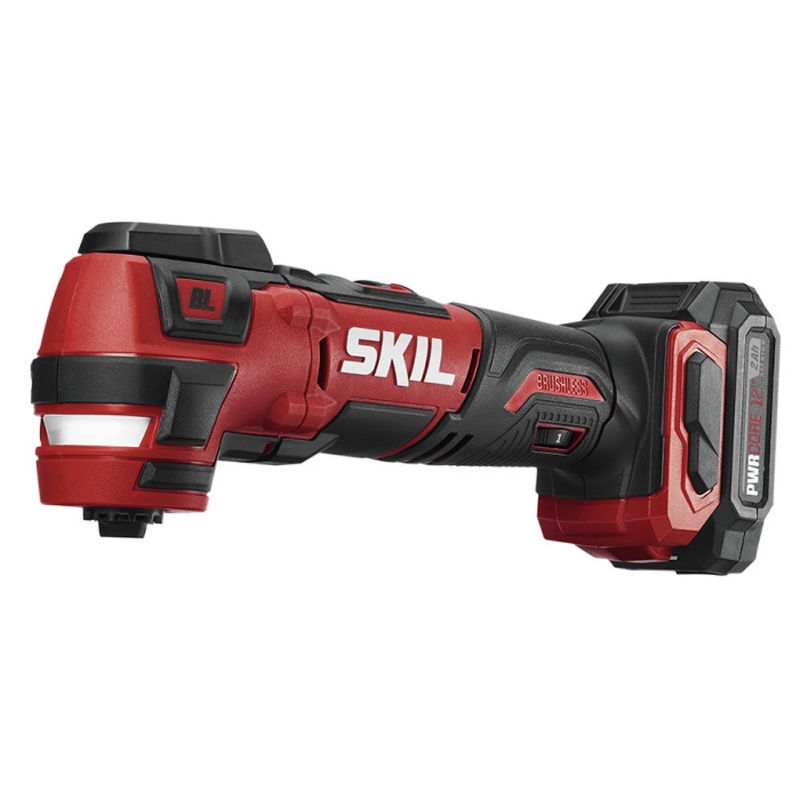 Skil OS592702 PWRCore 12 12V Brushless Lithium-Ion Oscillating Cordless Multi-Tool Kit (2 Ah)