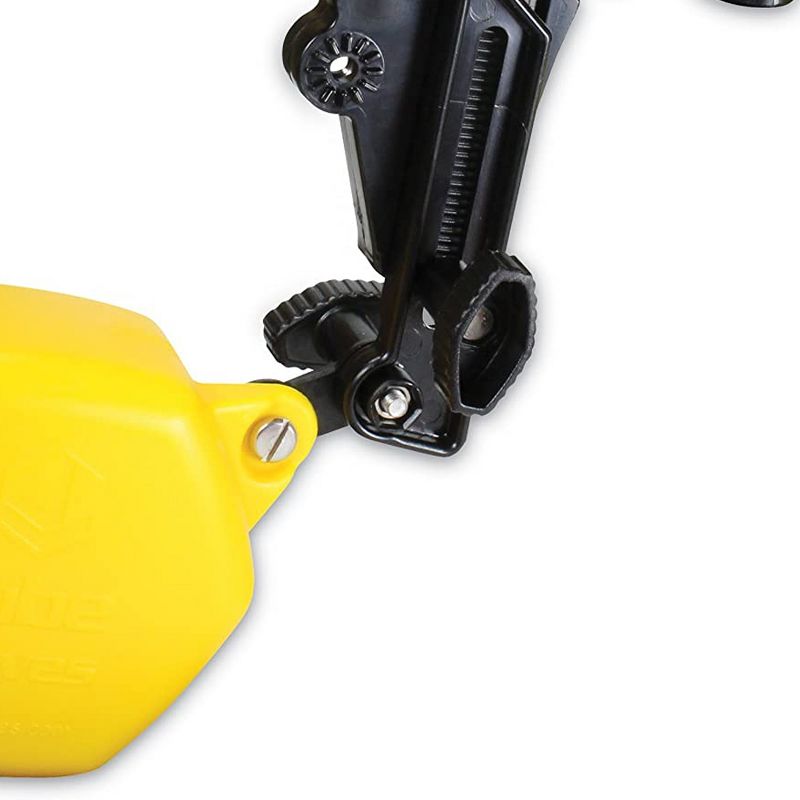 Jobe Valves J-TPV20DLT Heavy Duty Adjustable Topaz Water Tank Float Valve with Long Tail, 3/4 Inch Inlet, Black and Yellow (3 Pack)