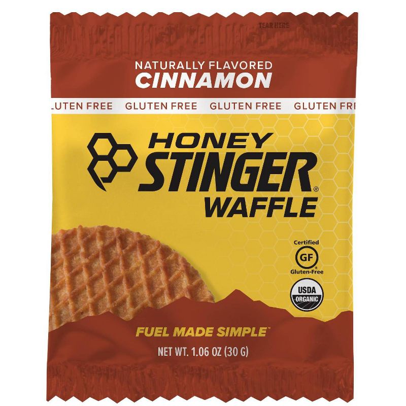 Honey Stinger Cinnamon Waffle Nutrition Bars