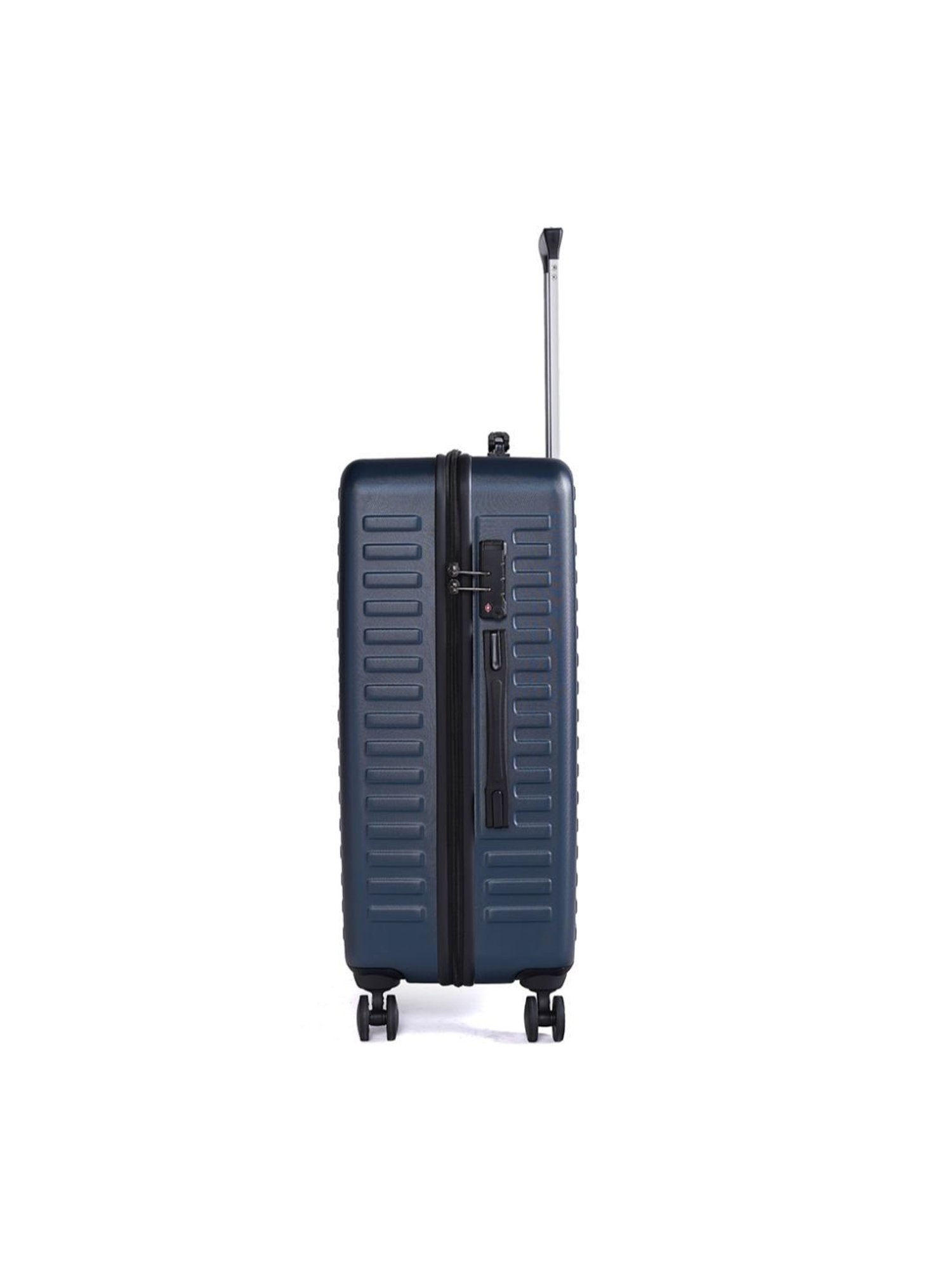 Assembly Blue White Textured Trolley Bag Set of 2 - 20 inch & 28 inch