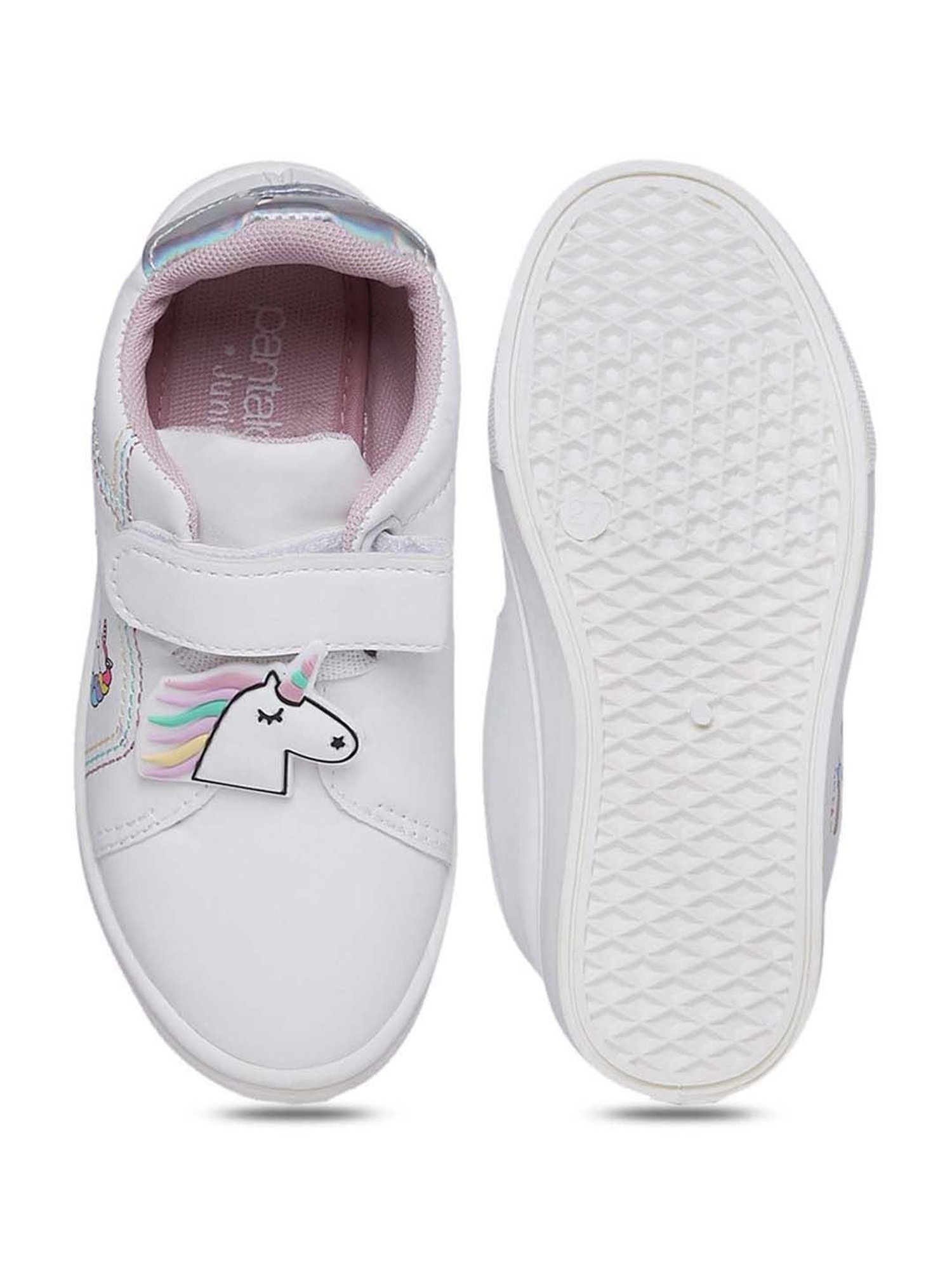 Pantaloons Junior White Casual Sneakers