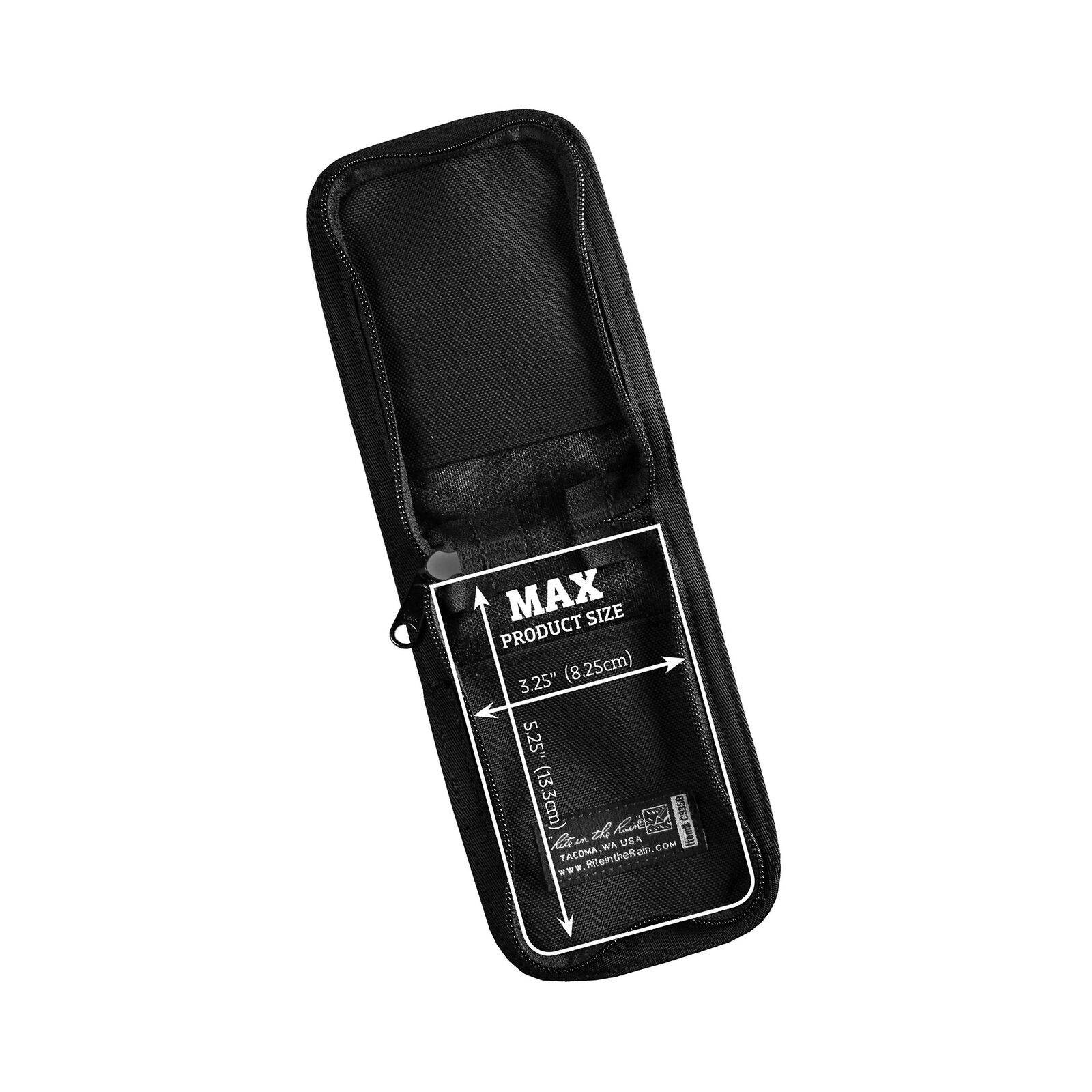 RITE IN THE RAIN C935B Notebook Cover,Cordura,Fits 3x5,Black