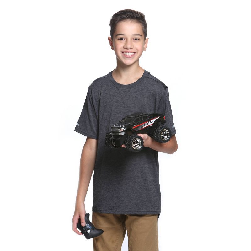 New Bright Remote Control RC FF Chargers Ford F150 Truck - Black - 1:18 Scale