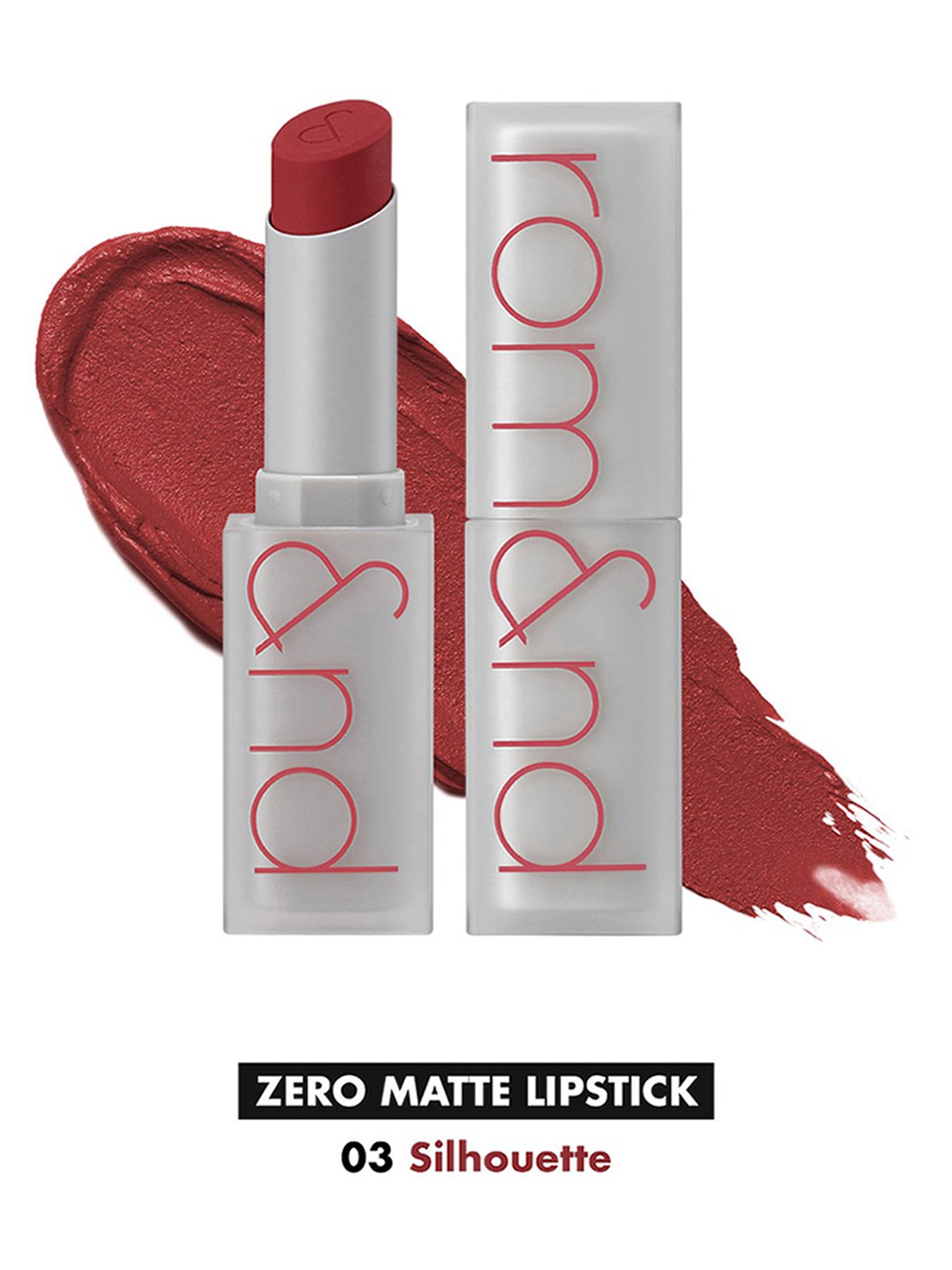 Rom&nd Zero Matte Lipstick 03 Silhouette - 3 gm