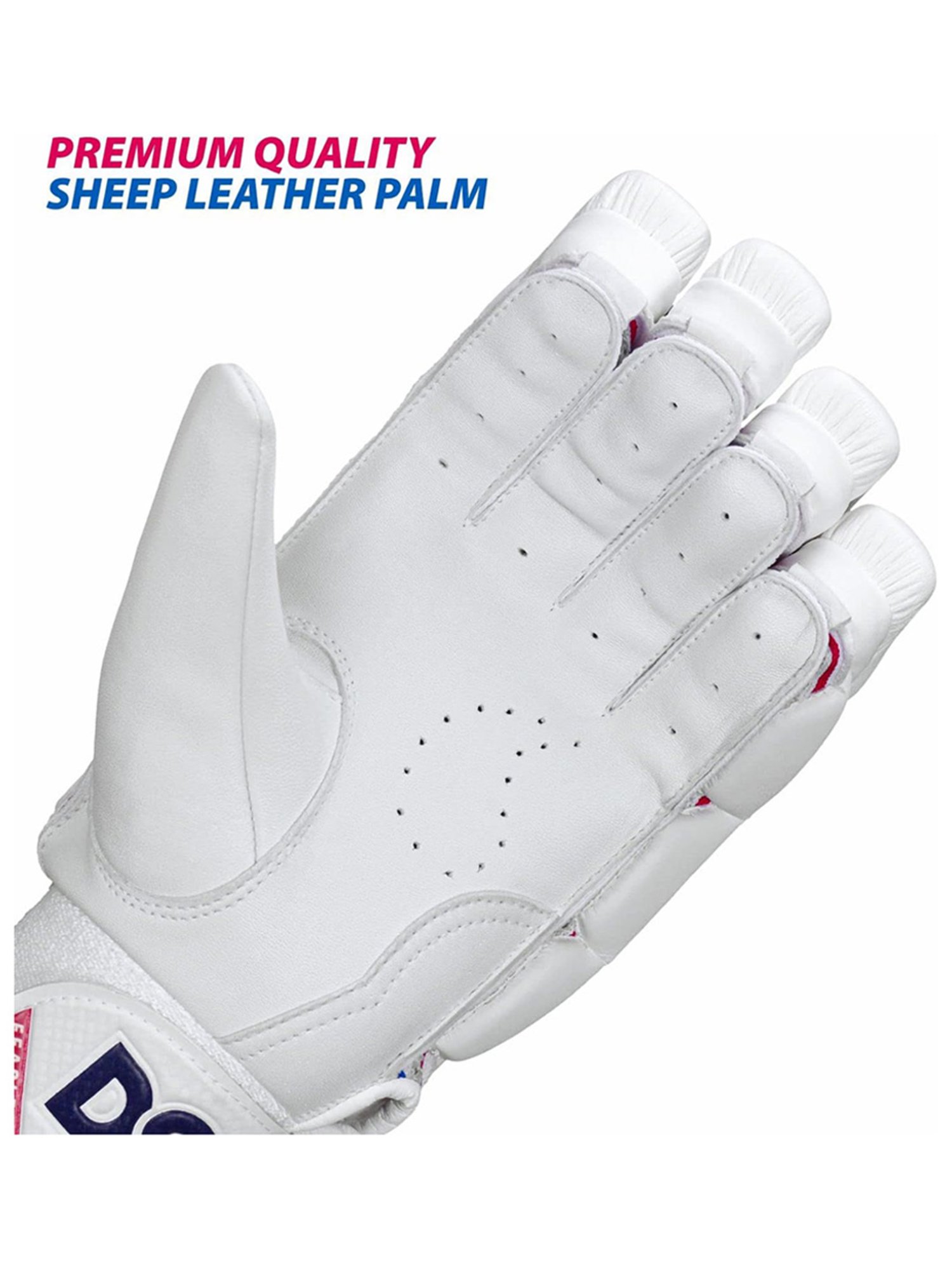 DSC Intense Speed Leather Cricket Batting Gloves Size - Mens