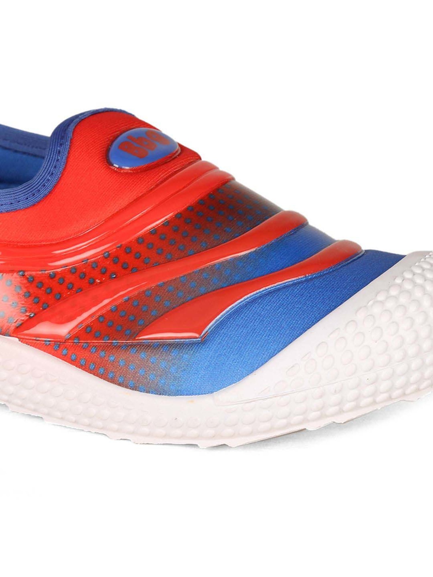 Bubblegummers by Bata Kids Red & Blue Casual Slip-Ons
