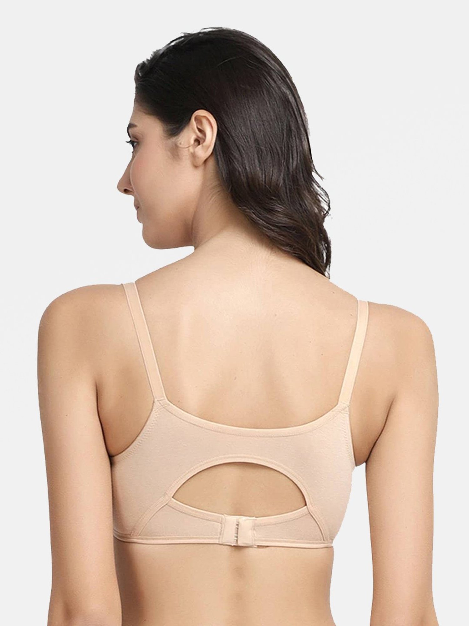 Inner Sense White Non Wired Non Padded Nursing Bra