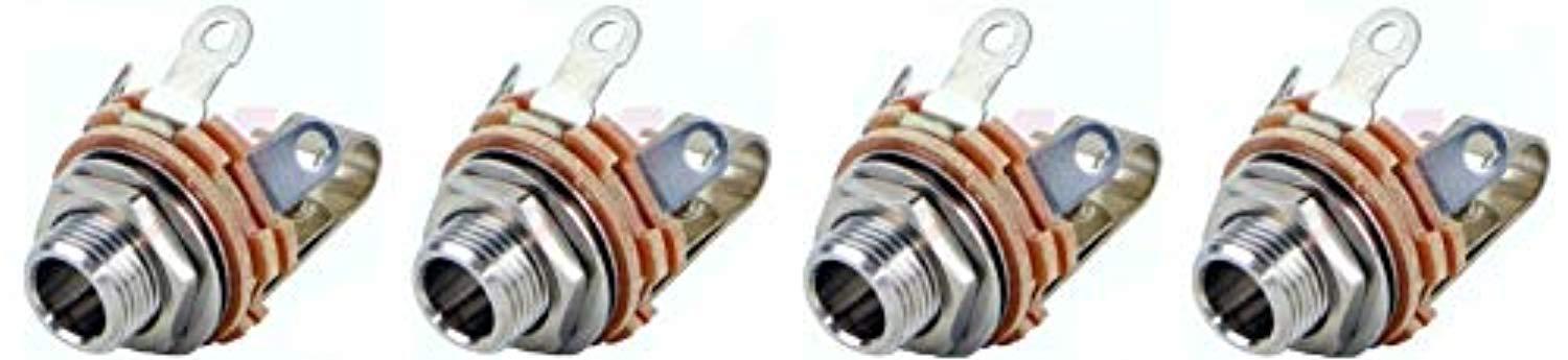 4 switchcraft 12a 1/4 6.35 female phone shorting jack, for guitar effects pedal