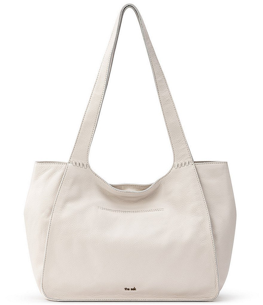 The Sak Huntley Leather Snap Tote Bag