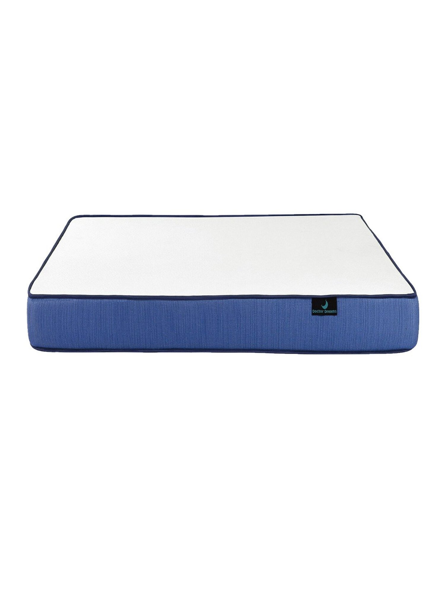 Doctor Dreams by Nilkamal Plus White & Blue Memory Foam Orthopaedic Single Mattress