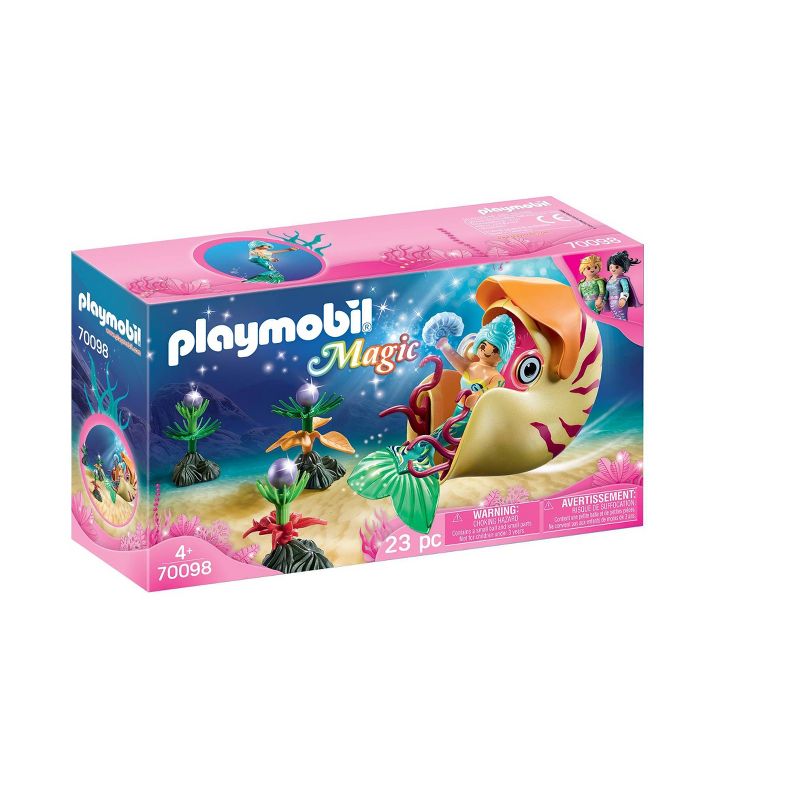 Playmobil Mermaid with Sea Snail Gondola
