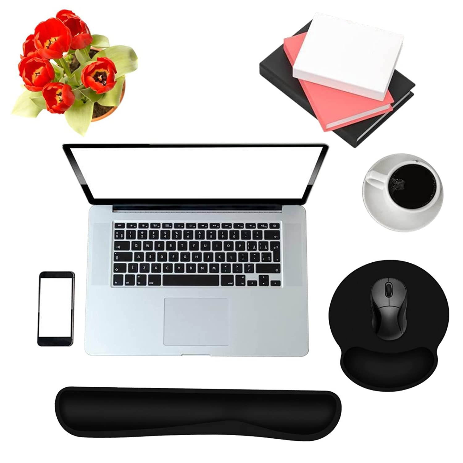 Phyxin Expanding File Folder Office Organizer Document Accordion Folder clipboard Letter Size A4 with 5 Pockets Plastic Set of 2, Purple Fuchsia