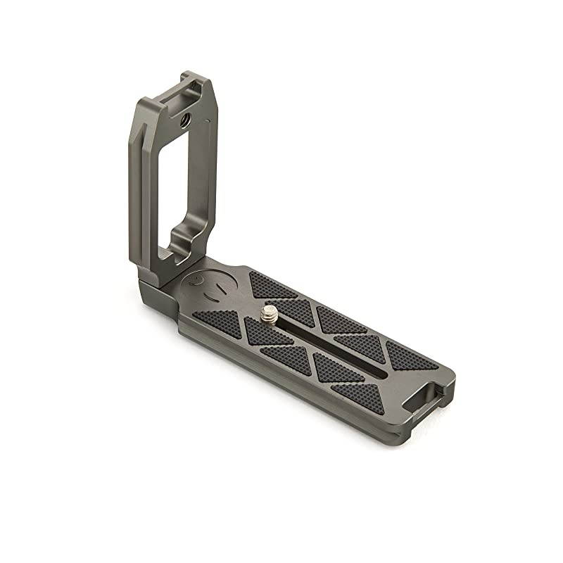 QR11 Universal Camera L-Bracket QR Plate & Cable Access Grey