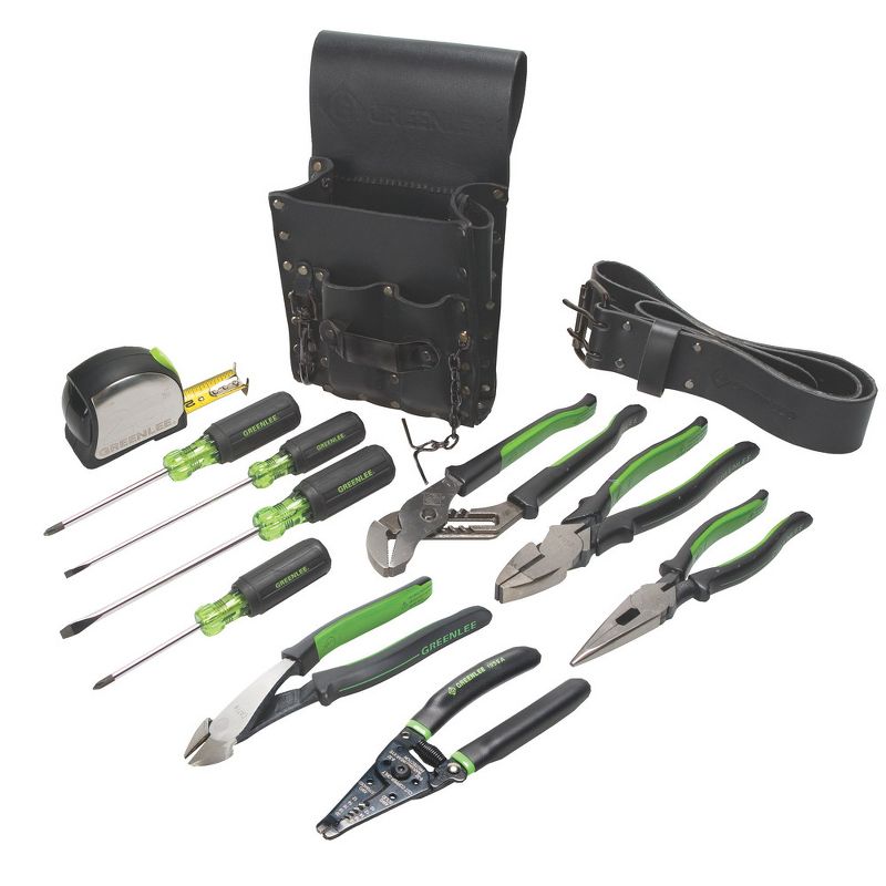 Greenlee 52024833 12-Piece Electrician's Tool Kit