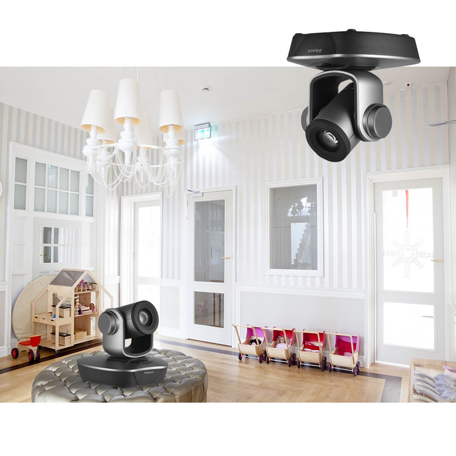 Aibecy HD Video Conference Cam Camera  20X Optical Zoom Full HD 1080P Auto Focus Max 255 Preset with Remote Control for Business Live Web Meeting Recording System