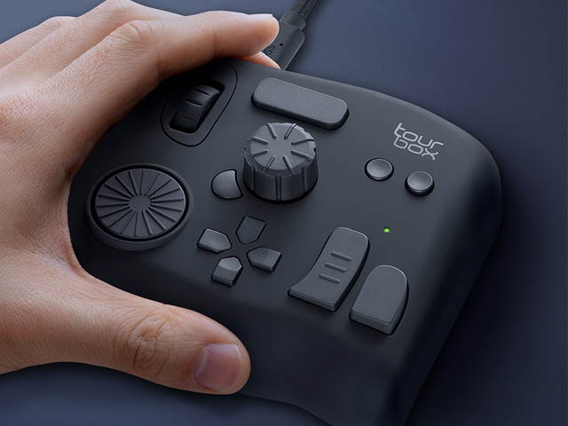 TourBox NEO-The Ultimate Tool For Creators Applying for image, video, audio, drawing editting and creating. Compatible with Photoshop, Lightroom, Premiere, Clip Studio Paint, Final Cut Pro, etc.