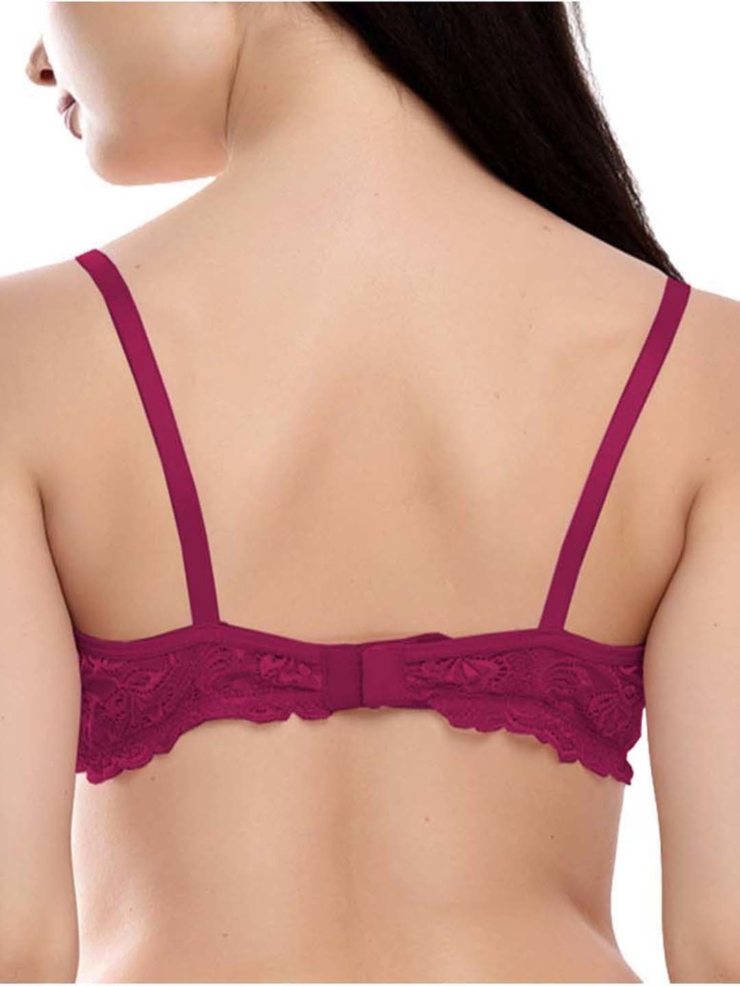 FIMS: Fashion is my Style Purple Lace Work Push-Up Bra