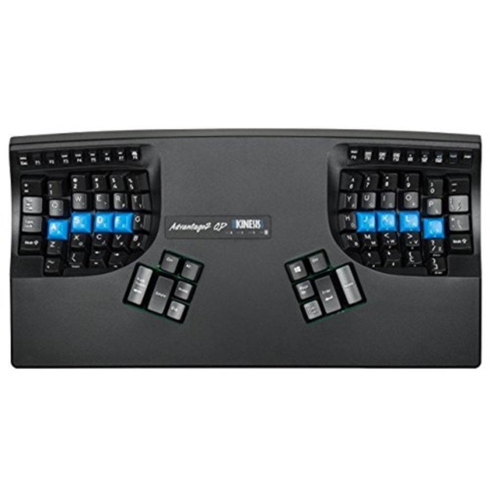 Kinesis KB600QD Advantage2 QD Ergonomic Keyboard for Dvorak Typists