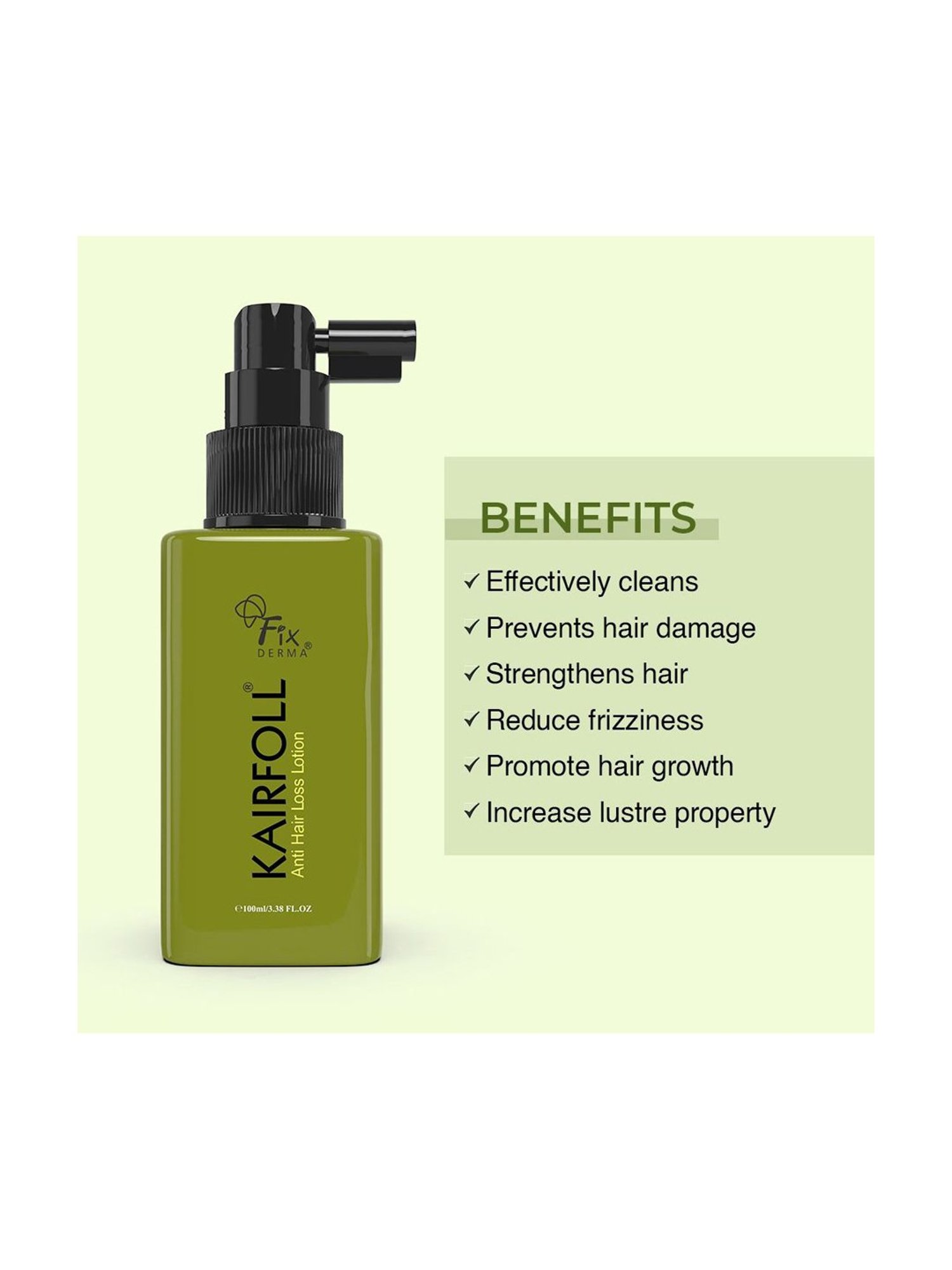 Fixderma Kairfoll Hair Lotion Spray - 100 ml