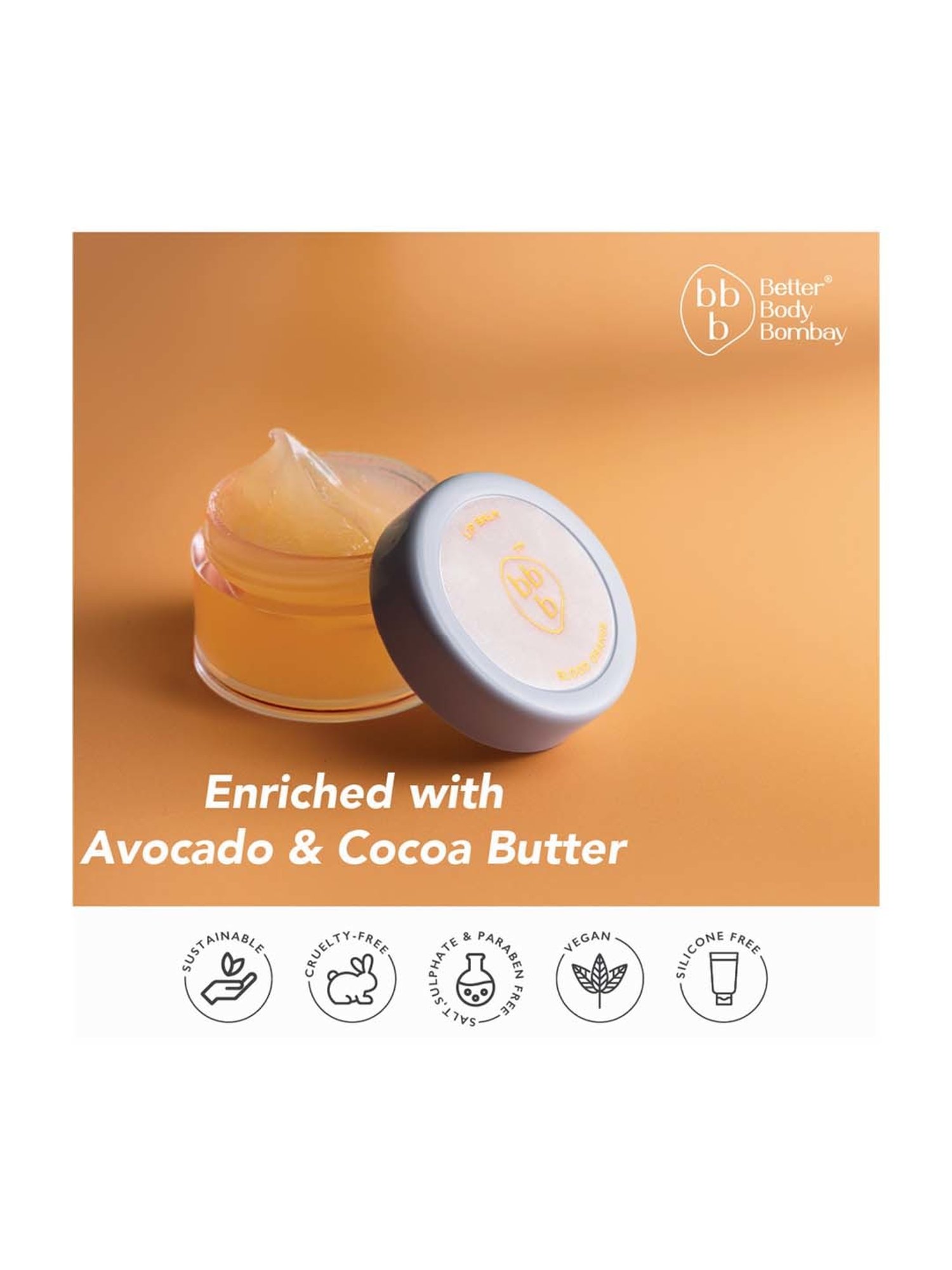 bbb Better Body Bombay Blood Orange Lip Balm - 10 gm