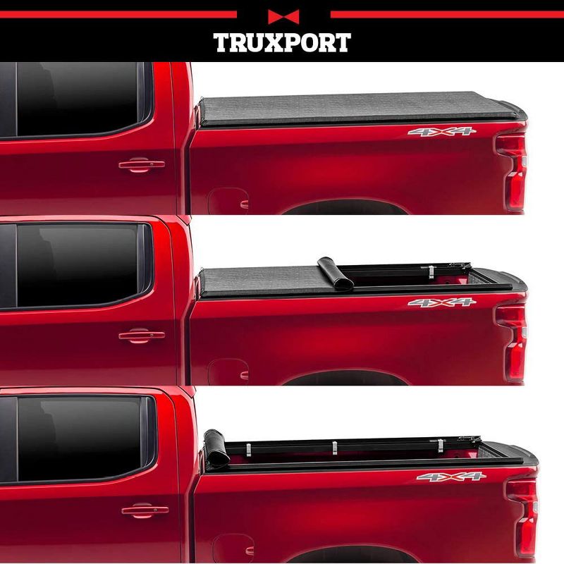 Truxedo 272401 TruXport Tonnueau Soft Top Roll Up Truck 5'9" Bed Cover for 2019-2020 Chevrolet Silverado 1500 and GMC Sierra 1500 69.9 Bed
