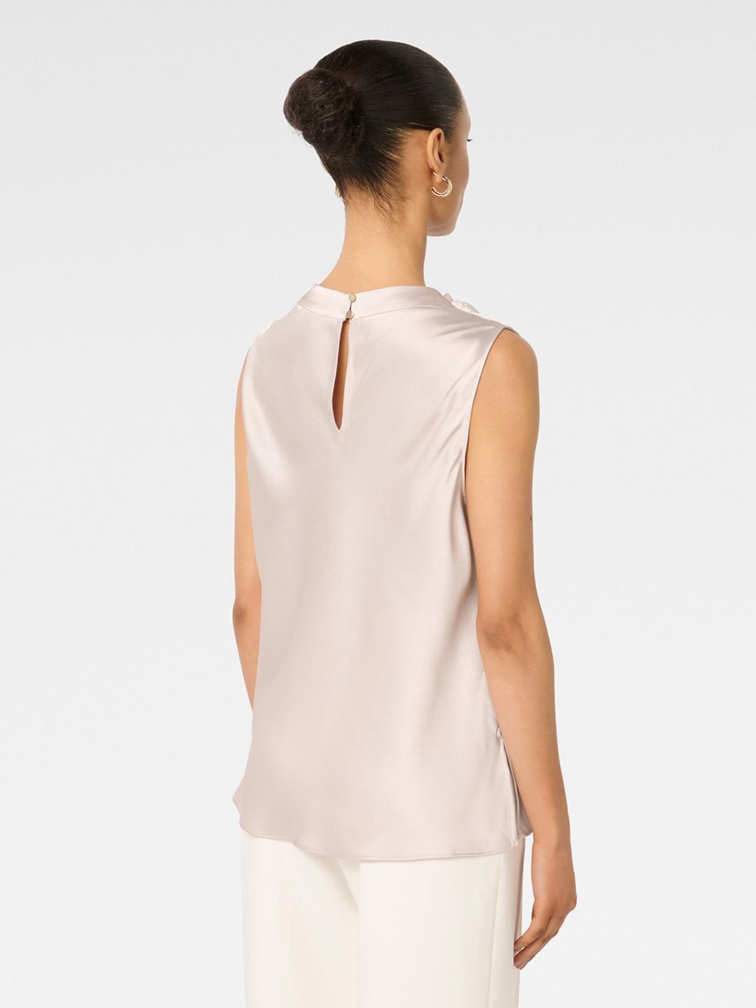Forever New Sallie Petite Satin Cowl tank Top