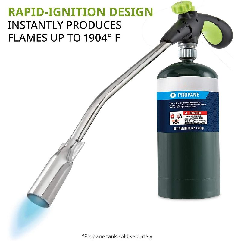 Zulay Kitchen 18" Grill Brush 100% Rust Proof Stainless Steel Bristles and a Sharp Metal Scraper with Long and Sturdy Handle