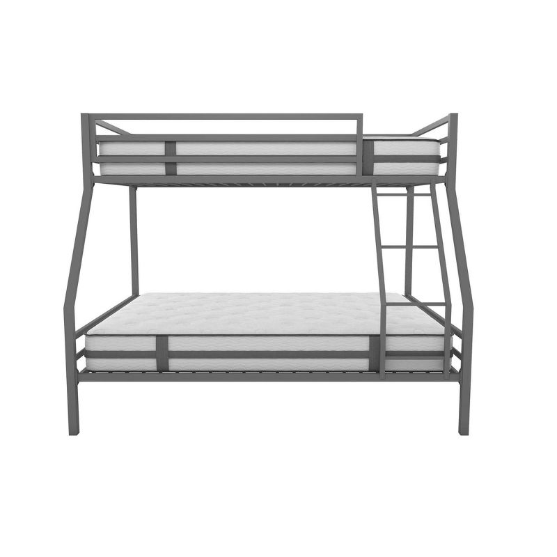Twin Over Full Maxwell Metal Bunk Bed Gray - Novogratz