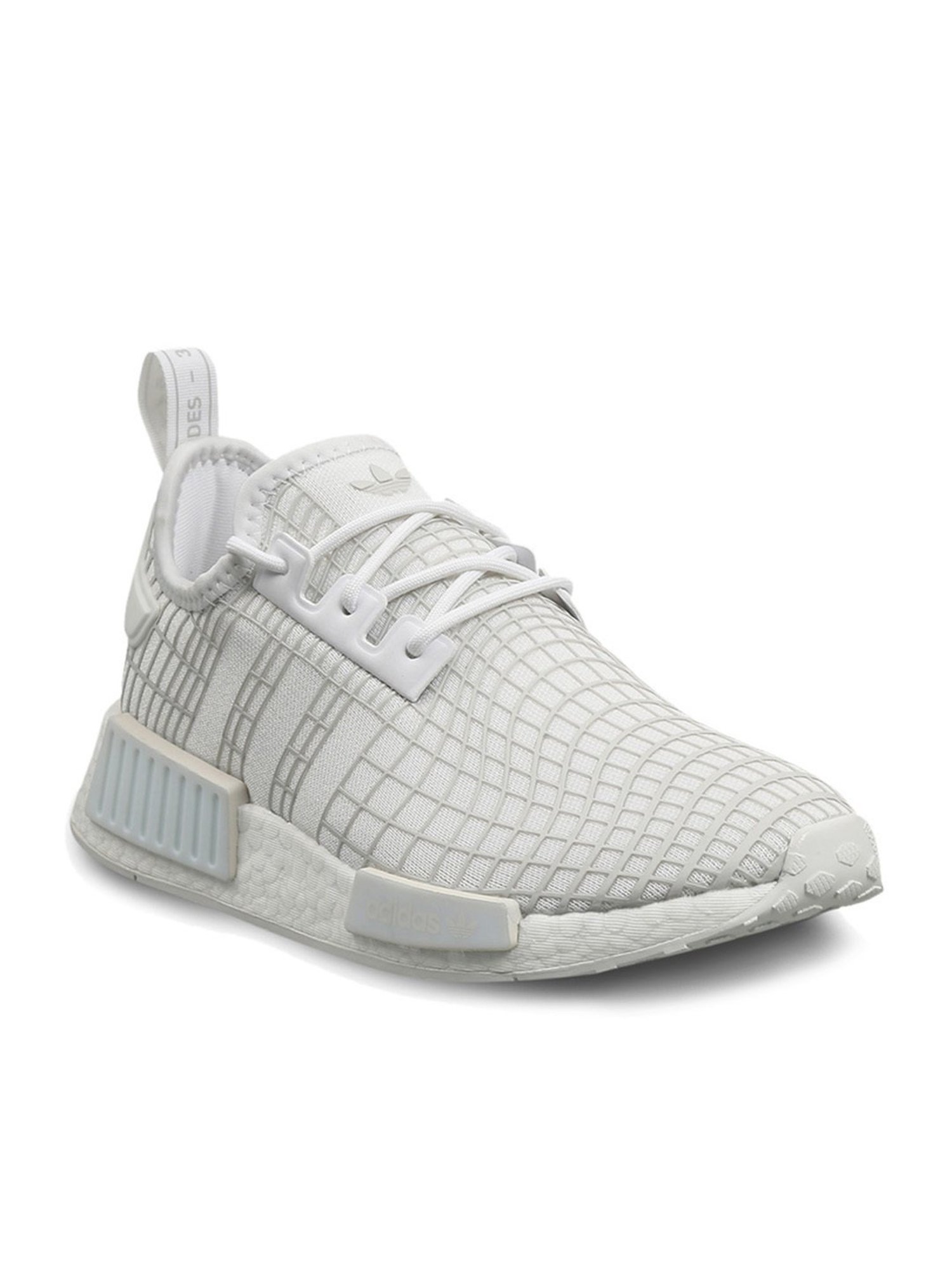 adidas Originals Men's NMD_R1 Unisex White Casual Sneakers