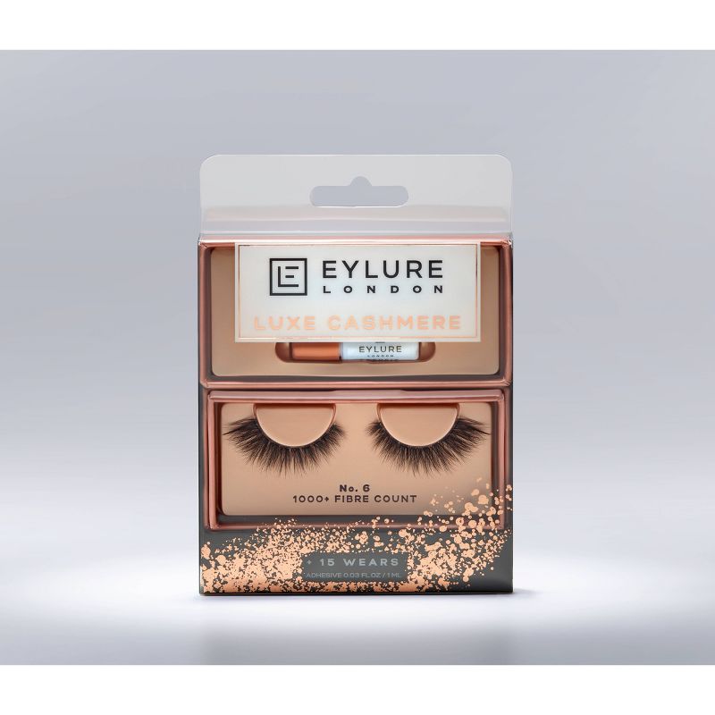 Eylure False Eyelashes Luxe Cashmere No. 6 - 1 pr