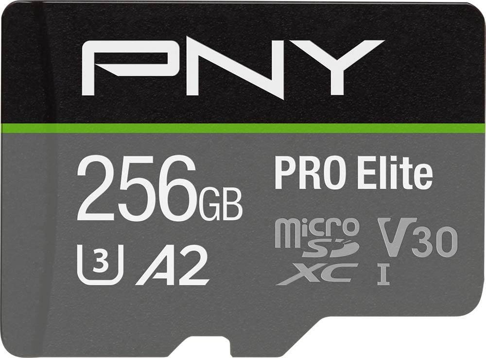 PNY PRO Elite 256GB microSDXC Flash Memory Card PSDU256V32100PROGE
